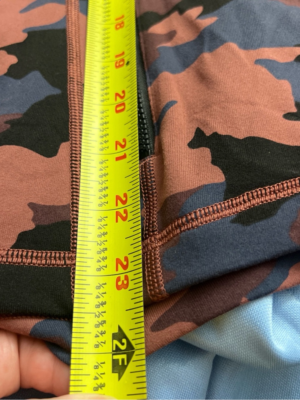 LULULEMON CAMO DEFINE Jacket sz 12 HERITAGE 365/Incognito SMOKY RED NIGHT SEA - Picture 10 of 11